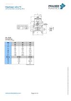 Diaphragm valve T4-5