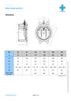 Wafer check valve K4-2