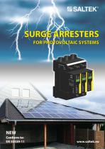 Surge arresters  for photovoltaic systems - 1