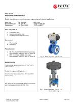 Rotary Plug Valve Type 62.7 - 1