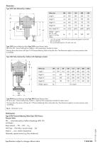 Type 2333 Pressure Reducing Valve with pilot valve Type 2335 Excess Pressure Valve with pilot valve - 6