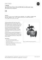 Type 2404-2 Excess Pressure Valve with Pilot Valve for small set point ranges - 1