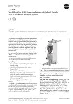 Type 43-8 and Type 43-8 N Temperature Regulators with Hydraulic Controller - 1