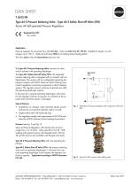 Type 44-2 Pressure Reducing Valve · Type 44-3 Safety Shut-off Valve (SSV) - 1