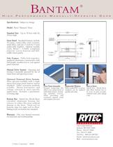 Bantam : Manually operated rolling door - 2