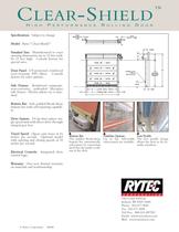 Clear-Shield : Corrosion-proof rolling door - 2