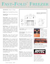 Fast-Fold Freezer : High speed folding door - 2