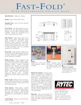 Fast-Fold : High performance folding door - 2