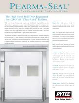 Pharma-Seal : High performance rolling door - 1