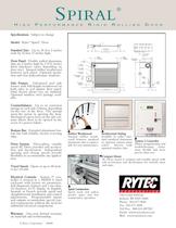 Spiral : High performance rigid rolling door - 2