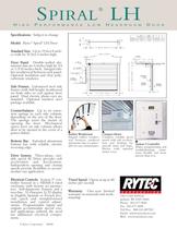 Spiral LH : Low headroom, rigid door - 2