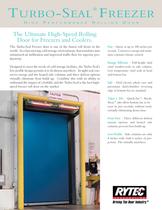 Turbo-Seal Freezer : High performance rolling door - 1