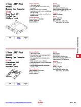 Memory Card Connectors - 3