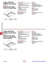 Memory Card Connectors - 6