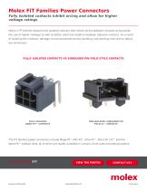 Molex FiT Families Power Connectors - 1