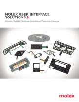 MOLEX USER INTERFACE SOLUTIONS - 1