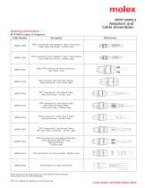 MTP*/MPO ADAPTERS AND CABLE ASSEMBLIES - 3