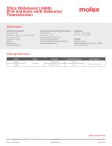 Ultra Wideband (UWB) PCB Antenna with Balanced Transmission - 2