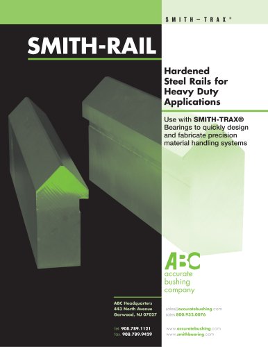 Hardened Steel Rails for Heavy Duty Applications