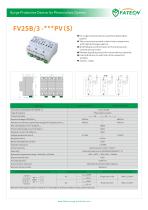 FATECH DC SPD catalogue for PV solar system - 1