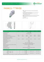 FATECH DC SPD catalogue for PV solar system - 8