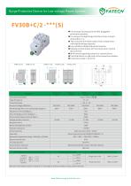 FATECH surge arrester FV30B+C/2-320S for 1 phase ac power - 1