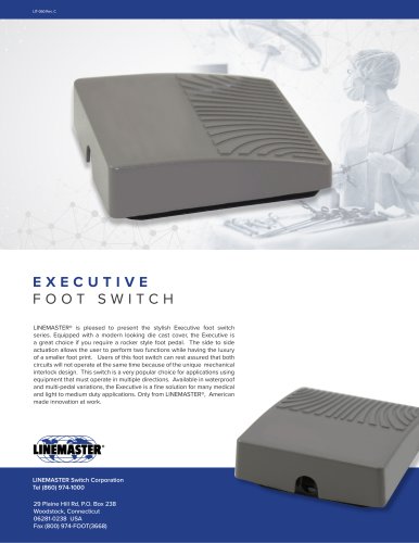 EXECUTIVE FOOT SWITCH