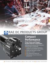 Compact Performance Power Dense and Rugged Parallel Shaft DC Gearmotors - 1