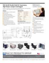 Compact Performance Power Dense and Rugged Parallel Shaft DC Gearmotors - 2