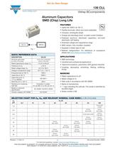 139 CLL CAPACITORS - ALUMINUM - SURFACE MOUNT - 1