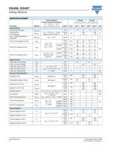 DG406, DG407 ANALOG SWITCHES AND MULTIPLEXERS - 4