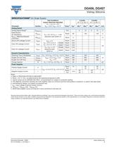 DG406, DG407 ANALOG SWITCHES AND MULTIPLEXERS - 5