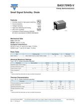 Diodes - Small-signal Schottky diodes BAS170WS-V - 1