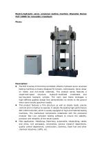 Shanghai Bairoe Hydraulic Universal HUT E series for Metal Tension Test-1