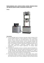Shanghai Bairoe Hydraulic Universal Tester for Metal and Non-metal Materials-4