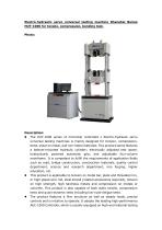 Shanghai Bairoe Hydraulic Universal Tester for Metal and Non-metal Materials-7