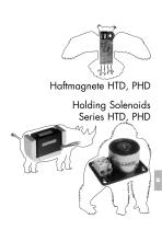 Holding solenoids - 1