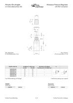 Miniature pressure regulator - 2