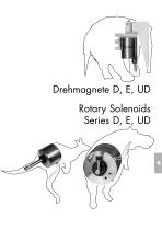 Rotary Solenoid D 14 - 7