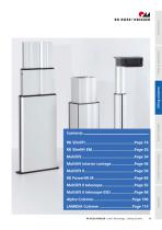 Complete catalogue -lifting columns and electric cylinders- for the new control generation MultiControl II-13
