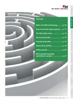 Gesamtkatalog Profile Technology BLOCAN®-9