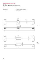 Heavy duty linear units D-Line-18