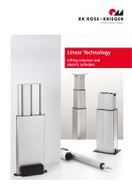 Linear Technology Lifting columns and  electric cylinders-1