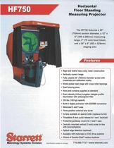HF750 Horizontal  Floor Standing  Measuring Projector-1