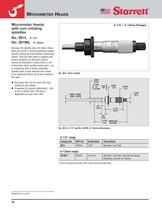 MICROMETER HEADS AND BENCH MICROMETERS-4