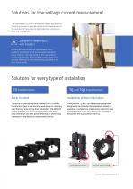 Current measuring transformers range - 3