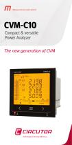 CVM-C10, Compact & versatile Power Analyzer - 2