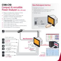 CVM-C10 Compact & versatile Power Analyzer - 2