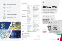 RECmax CVM, Circuit breaker and reclosing earth leakage protection, with measurement included - 1