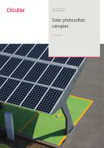 Solar photovoltaic canopies - 1